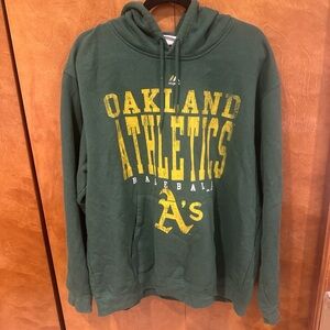 Oakland Athletics Green Hoodie